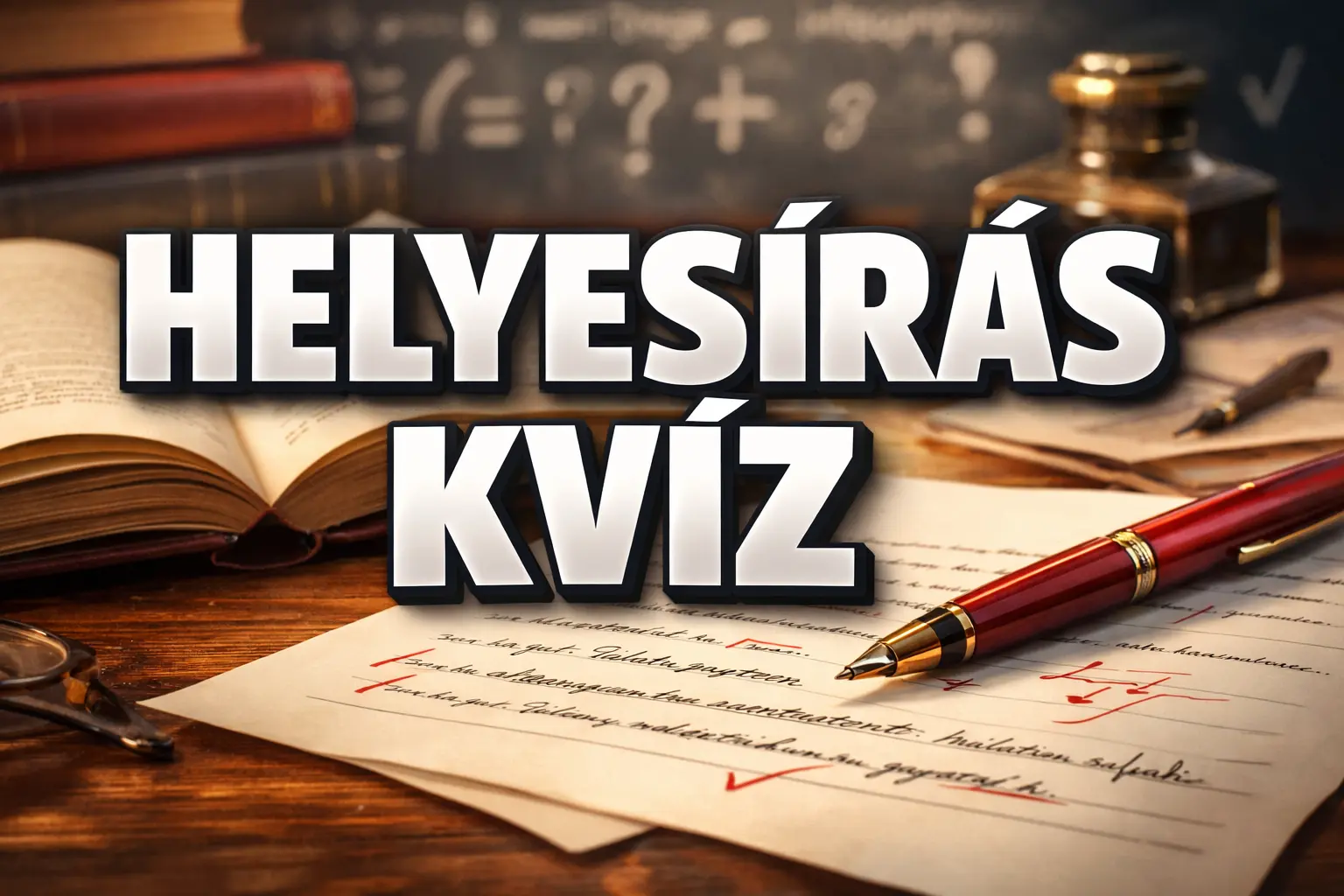Helyesírás kvíz: Hibátlanra csak a legnagyobb nyelvtan tudással rendelkezők tudják megoldani ezt a feladatsort!