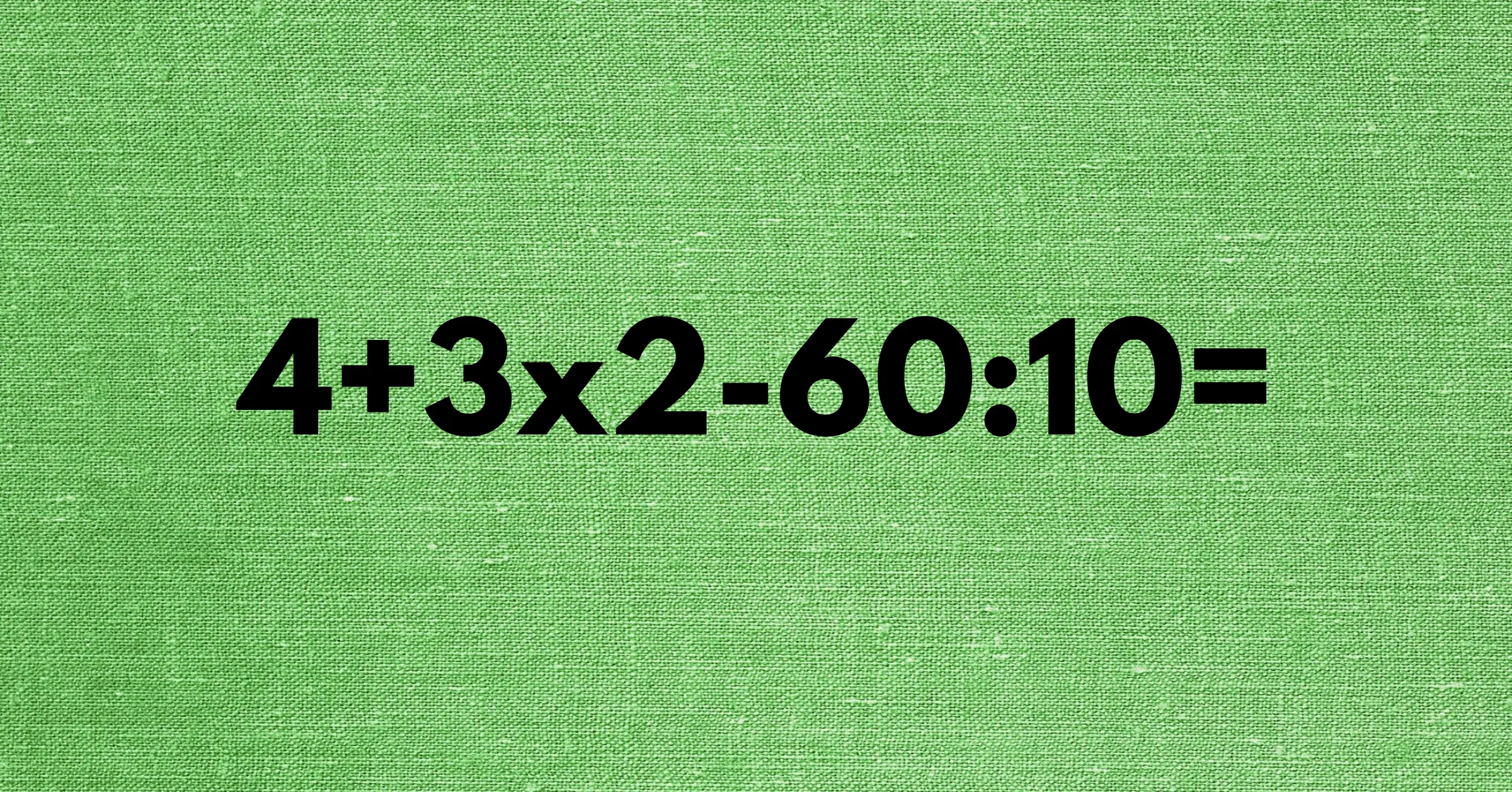 Matek feladvány: Csak egy feladatod van, számold ki helyesen ezt az egyenletet!