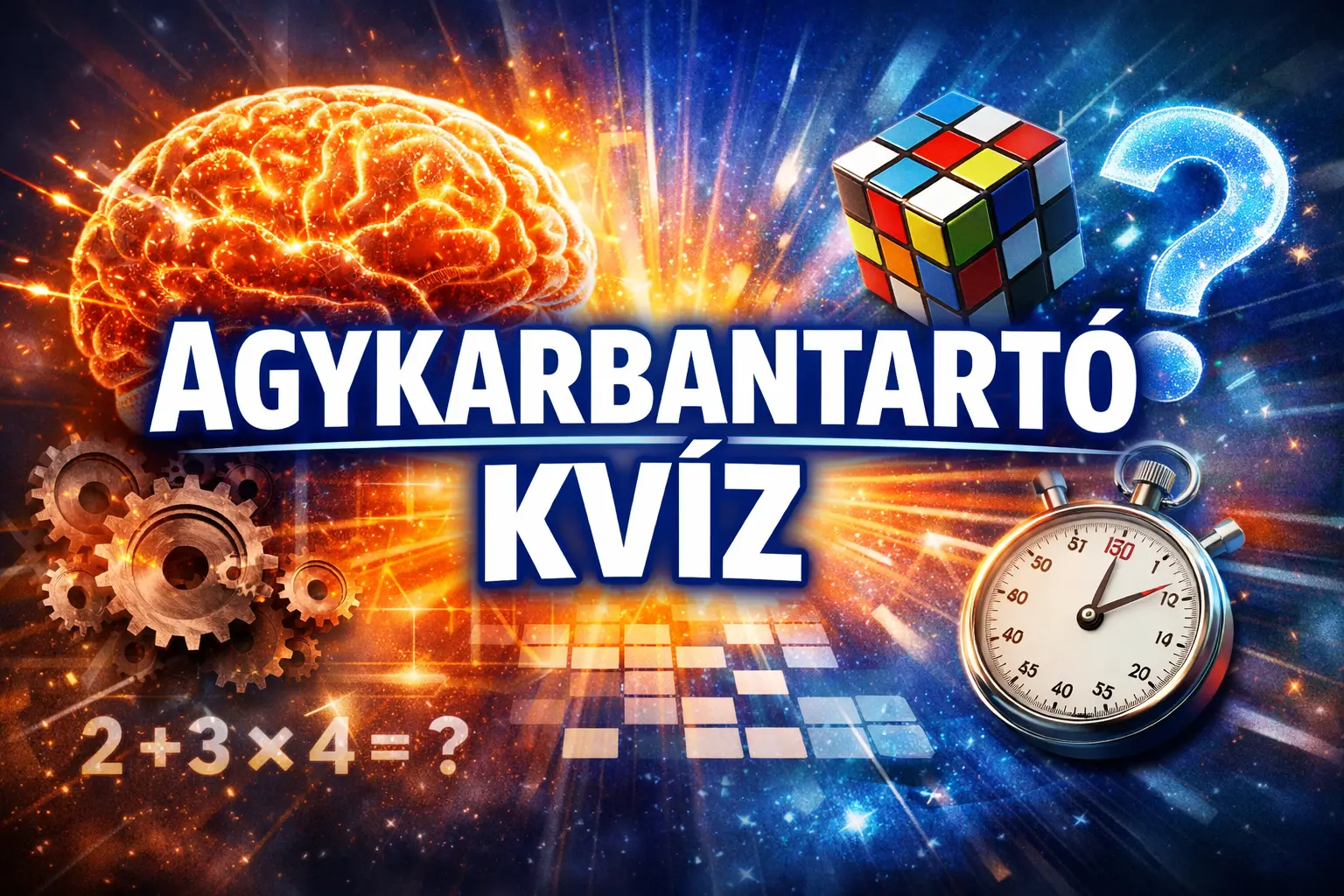 Napi agykarbantartó: Most nem lesz elég a 4 jó válasz, most csak a hibátlant fogadjuk el!