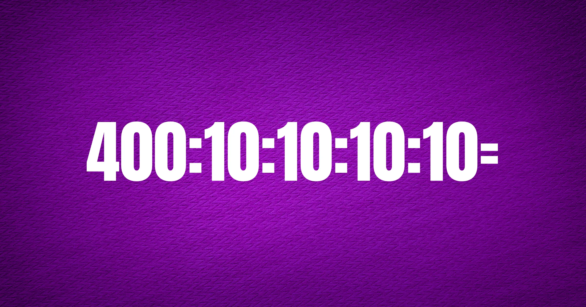 Napi matek feladat: 8 másodperc, csupán ennyi időt adunk a jó megfejtés megadására!